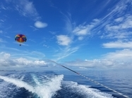 ＜パラセイリング！絶叫コース＞宜野湾ヨットーハーバー上空【200メートル】を楽しもう
